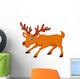 Cartoon Deer Wall Decal