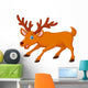 Cartoon Deer Wall Decal