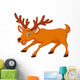 Cartoon Deer Wall Decal