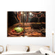 Sausages on grill - street fast-food Wall Mural