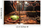 Sausages on grill - street fast-food Wall Mural