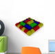 Building Blocks Pyramid Wall Decal