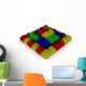 Building Blocks Pyramid Wall Decal