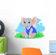 Cute Elephant Wall Decal