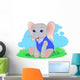Cute Elephant Wall Decal