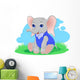 Cute Elephant Wall Decal