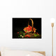 Basket with Strawberries Wall Mural