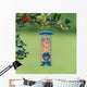 Bird Feeder Full Seeds Wall Decal