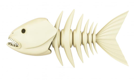 Fish Skeleton Wall Decal