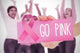 Composite Image For Breast Cancer Awareness Wall Decal