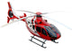 Red Helicopter White Wall Decal
