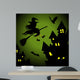 Flying Witch Halloween Night Wall Decal