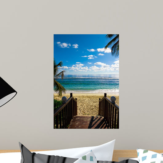 Landscape Deck Summer Wall Decal
