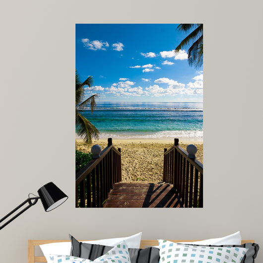 Landscape Deck Summer Wall Decal
