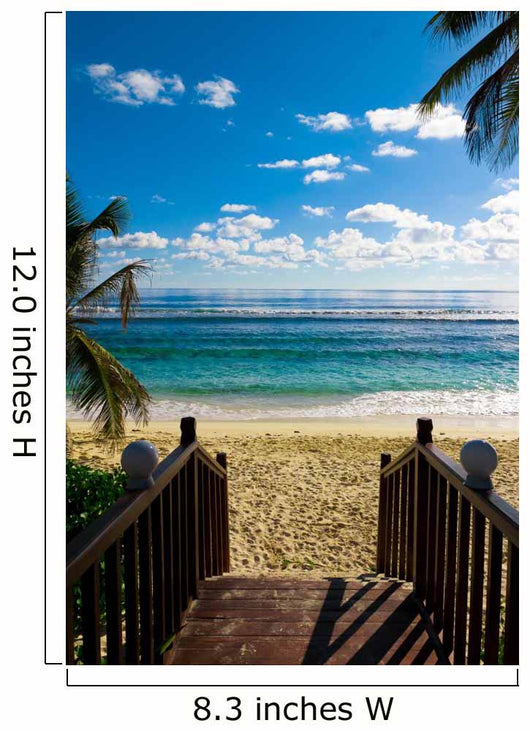 Landscape Deck Summer Wall Decal