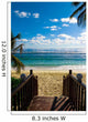 Landscape Deck Summer Wall Decal