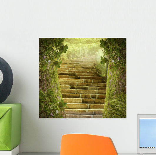 Green Light Wall Mural