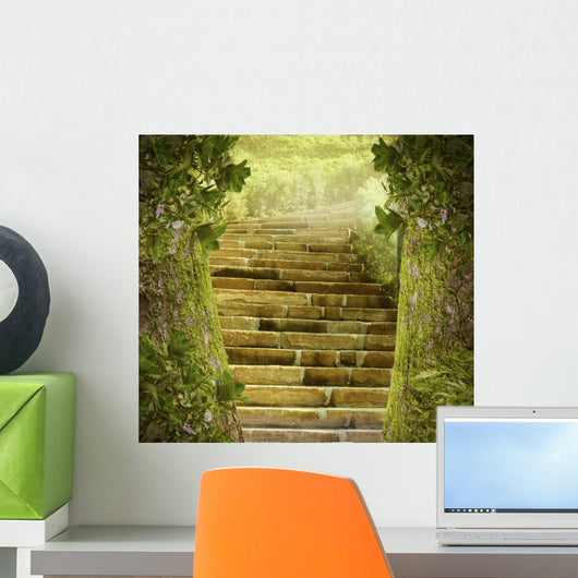 Green Light Wall Mural