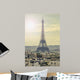 Eiffel tower symbol Wall Mural