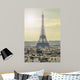 Eiffel tower symbol Wall Mural