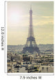 Eiffel tower symbol Wall Mural