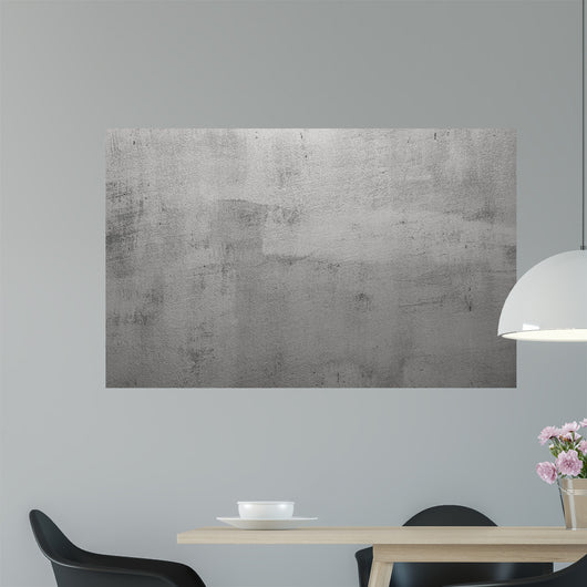 Texture Gray Concrete Wall - Wall Decal