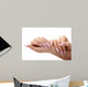 Female Hand with Beautiful Wall Decal