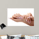 Female Hand with Beautiful Wall Decal