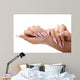 Female Hand with Beautiful Wall Decal