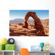 Freestanding natural arch located in Arches National Park Wall Mural