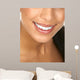Woman Teeth Wall Decal