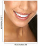 Woman Teeth Wall Decal