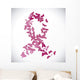 breast cancer design Wall Decal