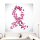 breast cancer design Wall Decal