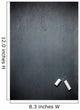 Blank Chalkboard Wall Decal