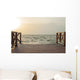 End of the dock Wall Mural