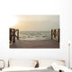 End of the dock Wall Mural