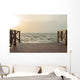 End of the dock Wall Mural