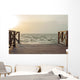 End of the dock Wall Mural