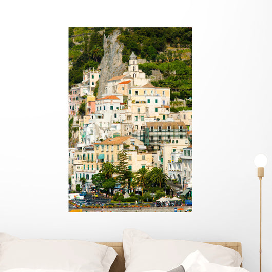Amalfi Coast Cliff Wall Mural