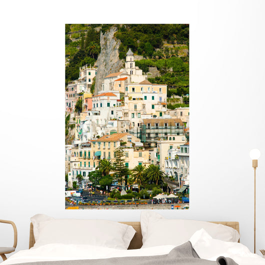 Amalfi Coast Cliff Wall Mural