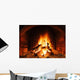 Fireplace Wall Decal