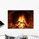 Fireplace Wall Decal