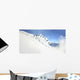 Backcountry Snowboarding Jump Wall Mural