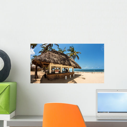 Bar in spiaggia Wall Mural