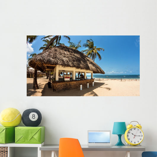 Bar in spiaggia Wall Mural