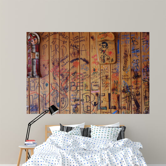 Italian graffiti Wall Mural