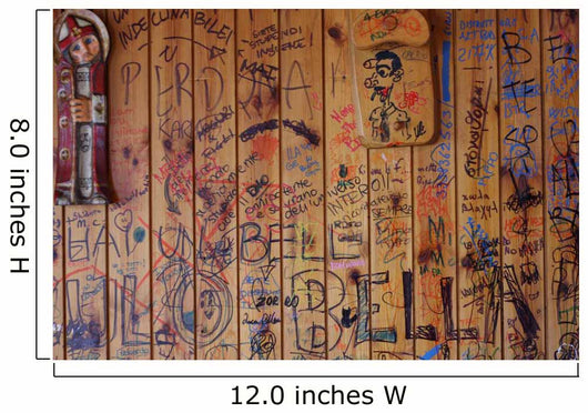 Italian graffiti Wall Mural