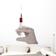Medical syringe with a blood Wall Decal