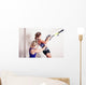Athletic woman and personal trainer Wall Mural